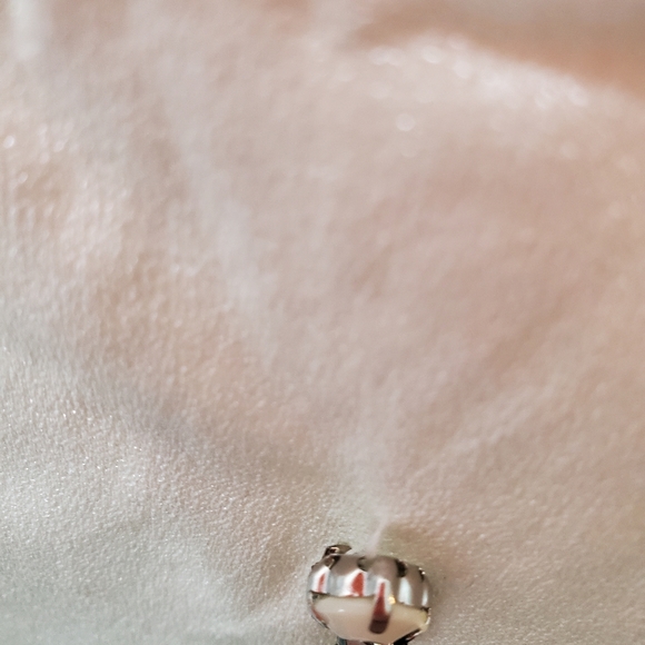 Do & Be Pearl White Faux Leather Rhinestone Pencil Skirt - Picture 7 of 12